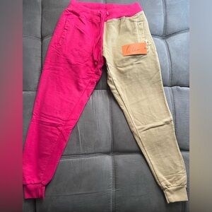 La Detresse Pink Cookies + Malibu Sand Contrast Sweatpant